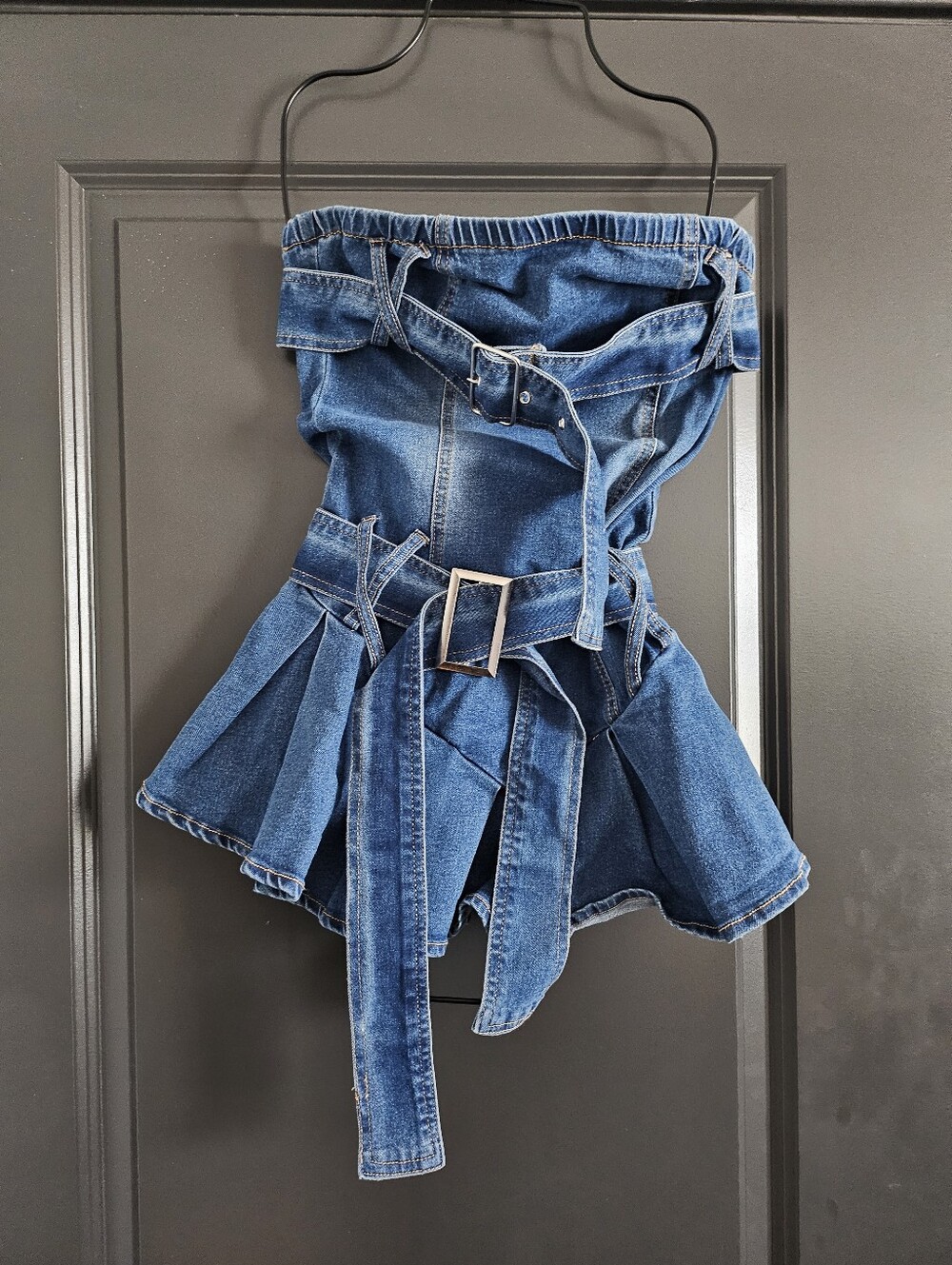 Denim Mini Dress